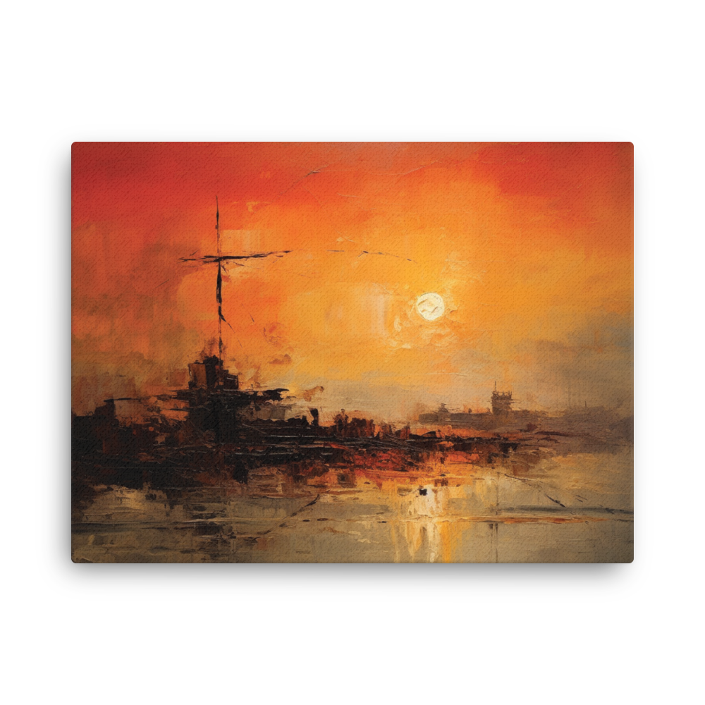 Artguilty 5011 - Sunset - Canvas 24"x18"